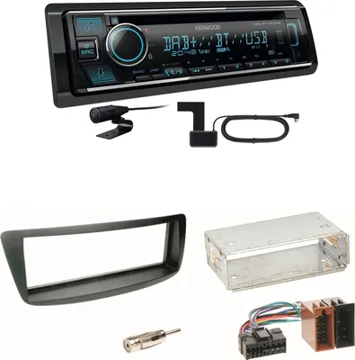 Produktbild von Kenwood KDC-BT760DAB Bluetooth DAB Einbauset Toyota Aygo Citroen C1 Peugeot 107