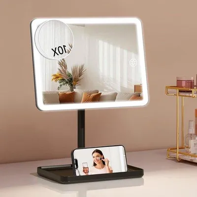 Produktbild von Make-up spiegel in weiß - Nauwkeurige, dubbelzijdige Make-up - 1805 cm x 1587 cm
