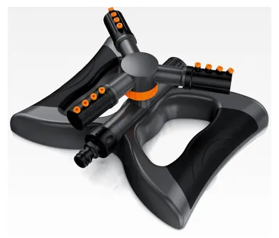 Produktbild von Rasensprenger 3/4 Zoll - 360 Grad Kreisregner - Garten - Rotierender Wasser Sprinkler - mit Schnellkupplung