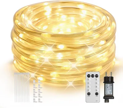 LED-Lichtschlauch IP67, 20 m, kaltweiß, für außen