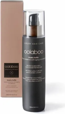 Zdjęcie produktu dla Oolaboo Odżywka do włosów Blushy Truffle Colour Preserve Anti-Aging Conditioner