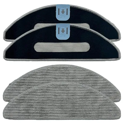 4 Mikrofaser-Wischpads für iRobot Roomba Combo i5/i5+/J5/J5+