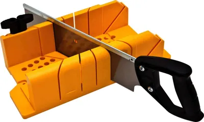 Produktbild von Stanley Gehrungslade, PVC 1-20-600 mit Säge, 12 TPI Zahnung, integrierter Sägenstopp, 90 / 45 / 22,5 Grad Winkel einstellbar