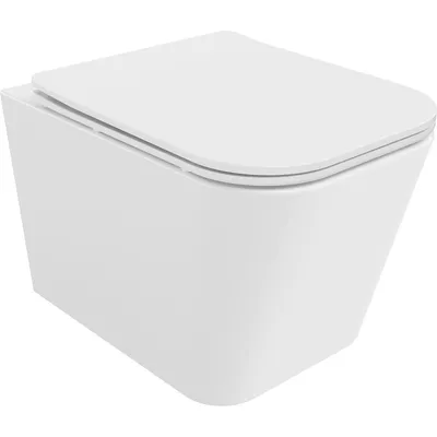 Obrázek produktu pro Mexen Teo WC mísa Rimless s pomalu padající deskou slim, duroplast, Bílá - 30850600