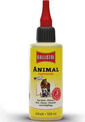 Zdjęcie produktu dla BALLISTOL 26510 BALLISTOL Tierpflegeöl Animal 100,0 ml