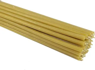 Produktbild von 146g (ca. 30 St.) Bienenwachs Kerzen Nr.80 36262