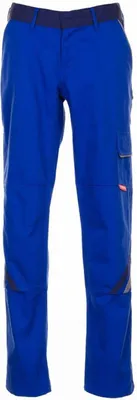 Produktbild von PLANAM Damen Arbeitshose HIGHLINE Gr. 34 kornblau/marine/zink