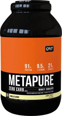 Immagine prodotto di QNT Metapure Zero Carb Whey Isolate - 2000 g Vaniglia