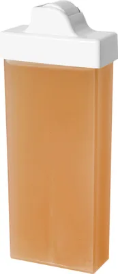 Produktbild von Wachspatrone NATURAL wasserlöslich Zuckerpaste für die Enthaarung mit Vliesstreifen kleiner Roller 100 ml