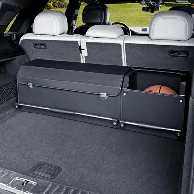 Obrázek produktu pro Organizér do kufru s víkem, modulární kufr XXL (104 x 29 x 31 cm, černý)