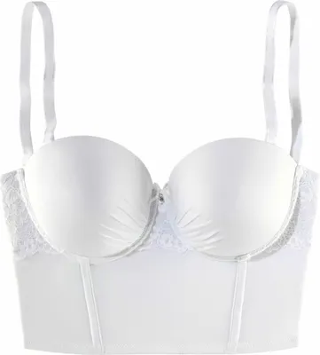 Produktbild von LASCANA Corsage weiß Größe 80 Cup B
