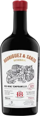 Image de Rodriguez & Sanzo Barrica Whisky 2021 Vin rouge Espagne VT de Castille et Léon 75.00 cl 14.5 %