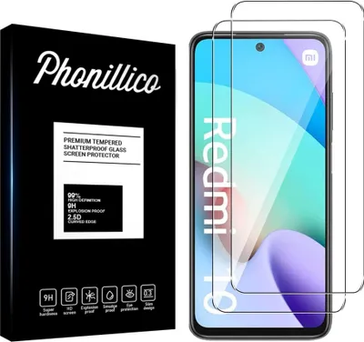 Immagine prodotto di Vetro temperato per Xiaomi REDMI 10 4G [2 pezzi] Pellicola protettiva dello schermo Antigraffio Vetro Resistente Phonillico®