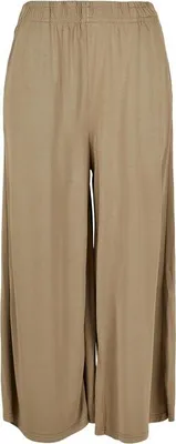 Immagine prodotto di Urban Classics Donna - Pantaloni culotte in modal kaki - L