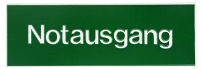 Produktbild von GRÄWE Gastroschild "Notausgang"