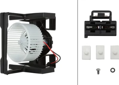 Produktbild von Innenraumgebläse 12 V 300 W 2-polig HELLA passend für u.a. BMW 5er