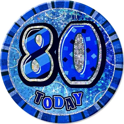 Produktbild von 80. Geburtstag | Button / Anstecker