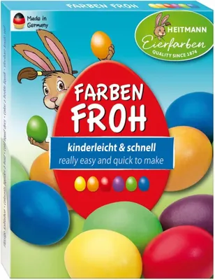 Image de HEITMANN Eierfarben 1017049 Eierfarben Farben-Froh Eierfarben farbsortiert