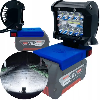 Obrázek produktu pro P4U BOSCH PRO 18V MAX Pracovní LED lampa Výkonná