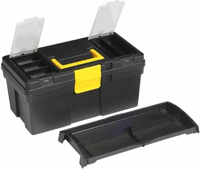 Produktbild von Werkzeugkasten Kunststoff 400 x 220 x 198 mm