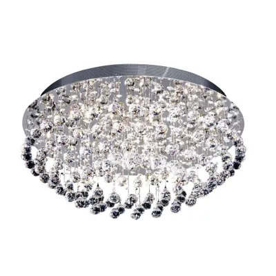 Produktbild von Italux PND-2424-1L-WH Pendelleuchte Palermo D320mm 1x40W E27 weiß