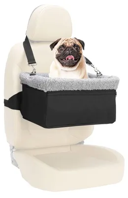 Image de Support surélevé pour petits chiens et chats, avec structure métallique