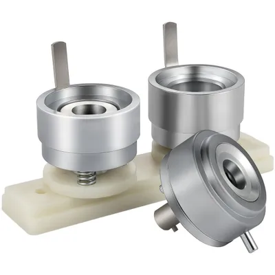 Immagine prodotto di Set di stampi per spille da 32 mm in ABS e metallo, per produttori di spille, macchine per spille, presse per spille, creatori di badge; fai da te: spille, distintivi, spille da bavero