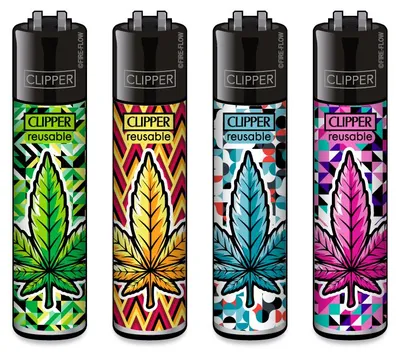Zdjęcie produktu dla Zestaw 4 zapalniczek Clipper®: Leaves 41