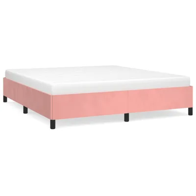Immagine prodotto di vidaXL Struttura letto rosa 180x200 cm in velluto