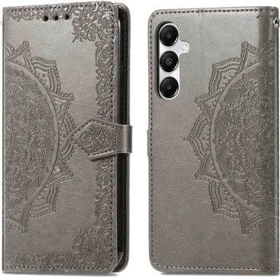 Produktbild von imoshion Mandala Klapphülle Samsung Galaxy A55 - Grau