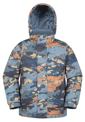Productafbeelding van Mountain Warehouse Mogal ski-jas voor kinderen, model MW5465 (104), kleur oranje