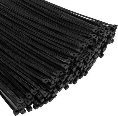 Produktbild von Schwarze Kabelbinder 300mm UV-beständig Innen und Aussen