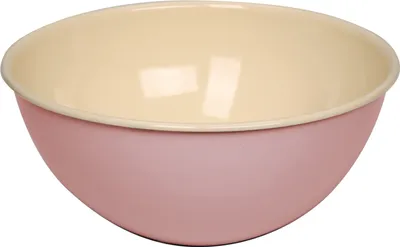 Produktbild von Riess Emaille Obst & Salatschüssel 4 l Ø 26 cm rosa pastell