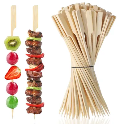 Zdjęcie produktu dla Szpikulce bambusowe - 20 cm - 100 szt. - Do grillowania i przekąsek