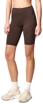 Image de Merry Style Leggings courts en coton pour femmes MS10-200 (Marron, XS)