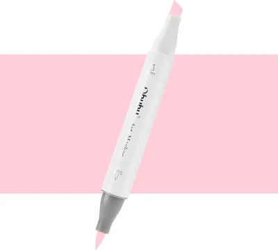 Image de Pinceau et ciseau double face OHUHU, R100 Blush