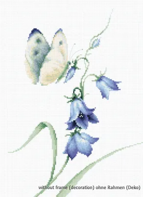 Produktbild von Luca-S Kreuzstich Set "Sommergenuss", Zählmuster, 20x28cm