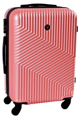 Produktbild von Milano Medium Pink Hartschalenkoffer mit ABS-Schale und 4 Spinner-Rädern, 52 Liter Volumen