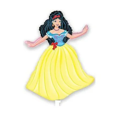 Image de Ballon en plastique 14" FX - "Blanche-Neige" 1 pce