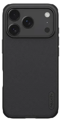 Produktbild von Nillkin, Hülle für iPhone 17 Pro Bi-Material Design Super Frosted Pro, Schwarz