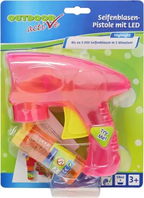 Obrázok produktu pre Pištoľ OA Bubble Gun LED, 59 ml