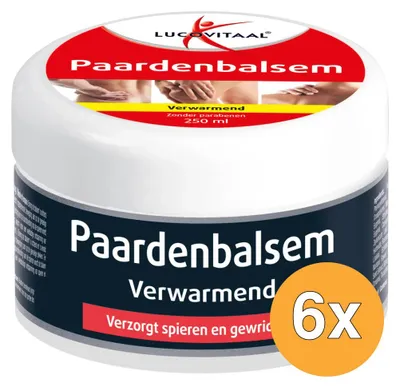 Productafbeelding van 6x Lucovitaal Paardenbalsem (250 ml)