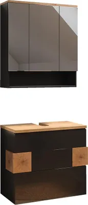 Produktbild von Badmöbel-Set Vicco Eden Anthrazit 2 Teile, Model 57532