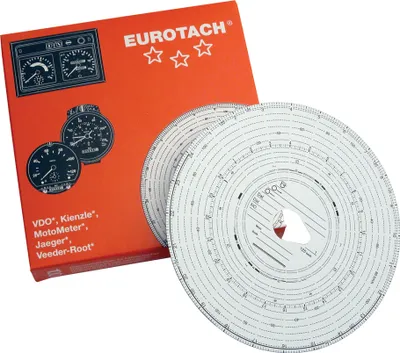 Produktbild von Carpoint Fahrtenschreiber Scheibe 125km