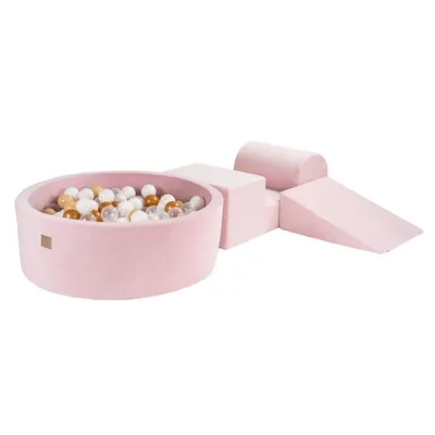 Produktbild von Schaumstoff Bausteine Kinder mit Bällebad - Softbausteine Baby