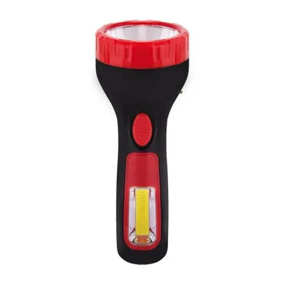 Obrázek produktu pro TRAPER LED dobíjecí svítilna 1W + 3W IP44 červená černá Struhm