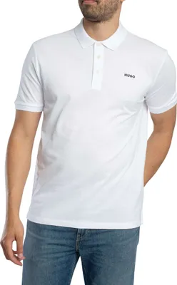 Produktbild von HUGO Donos222 Poloshirt, Weiß M