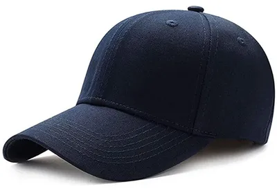 Produktbild von Baseball Cap Uni Verstellbar Baumwolle Navy Blau 56-60cm