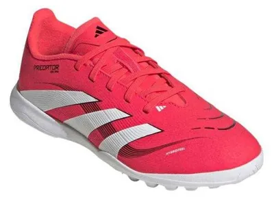 Produktbild von Adidas - Kinder Künstlicher Boden Fußballschuhe "Predator League" PP5110 (37,5 EU) (Rot/Weiß)