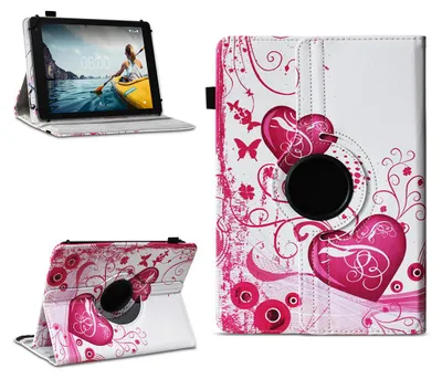 Produktbild von 360 Grad Hülle für VALE Tablet V11E / V10E / V10A Tasche Schutzhülle Cover CaseFarben:Motiv 6
